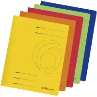 Herlitz Schnellhefter easyorga, DIN A4, Manilakarton, farbig 240 g-qm, gebrauchsfertig gefaltet, Metelldeckl
