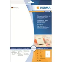 Herma Etiketten 10 Blatt Din A4 Aufkleber 210x297 Mm 10 Einheiten