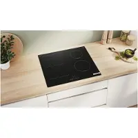 Bosch Serie 4 PVS611BB6E, Schwarz, Integriert, 60 cm, Zonen-Induktionskochfeld, Glaskeramik, 4 Zone(n)