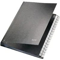 Leitz Pultordner 5831-00-95 5831 Hårdpap Sort A4 Antal rum: 32 1-31