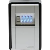 ABUS Breiter Kasten mit Led-Code zur Wandbefestigung Blister