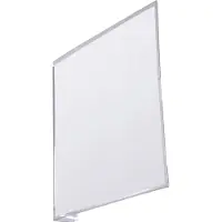 Durable Gangschild , Format 149 x 148,5 mm, selbstklebend, PET-Hartfolie, transparent, 10 Stück