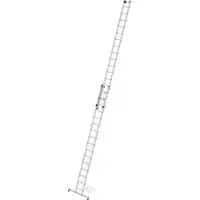 Proregal Sprossen-Seilzugleiter 2-teilig mit nivello-Traverse 2x16 Sprossen