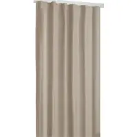 Arsvita Verdunkelungsgardine Universalband Shadow 135x175 cm Beige