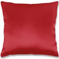 Arsvita Kissenhülle Alessia Rot 60 x 60 cm mit Füllkissen