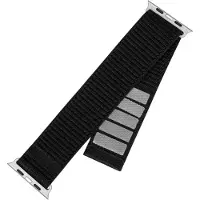 FIXED Nylonband für Apple Watch 42/44/45/46/49 mm, schwarz