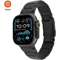 FIXED Titan Clock Basis Apple Watch 44/45/46/49mm für Smart Watch, schwarz
