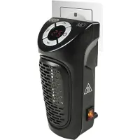 Argoclima MIO, Infrarot-Heizlüfter, Keramik, 12 h, Drinnen, Wand, Schwarz