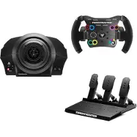 Thrustmaster Racing-Set – T300 Servo Base + Raceline Pedale III + Open Wheel Add-On – PC, PS4, PS5