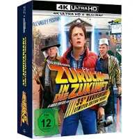 Plaion Zurück in die Zukunft - Trilogie (4K-UHD+Blu-ray)