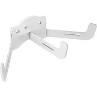 Multibrackets Kabelhalterung Wand, Metall, weiss, max 2 kg