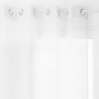 Atmosphera NET CURTAIN MOLY WH 135X240 WHITE D