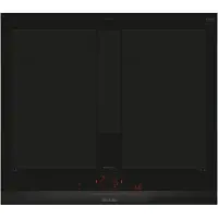 Siemens iQ700 EX675HYC1M, Schwarz, Edelstahl, Integriert, 60 cm, Zonen-Induktionskochfeld, Glaskeramik, 4 Zone(n)