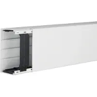 Hager LF6011009016 Leitungsführungskanal aus PVC LF 60x110mm verkehrsweiß - 2 Meter