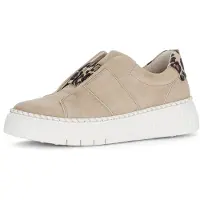 Gabor Straßenslipper(Trott) Abs.b.25 mm in beige, Gr. 4