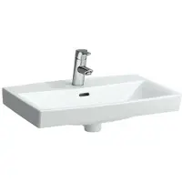 Laufen PRO-N håndvask 60 x 42 cm med central hanehul. Monteres på enten 240/260 mm bæring eller boltemontering.