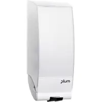 Plum Dispenser CombiPlum Manuel Transparent Hvid til 1 ltr,1 stk/krt