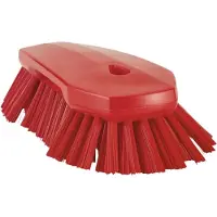 Vikan Hygiene 3892-4 Ergo-Arbeitsbürste rot, harte Fasern, 250 mm