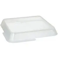 Papstar "Circulware by Haval" Deckel für Mehrweg-Schalen Mix & Match eckig 2,5 cm x 15,6 cm x 15,6 cm transparent 96 Stück