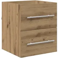 vidaXL Waschbeckenunterschrank Artisan-Eiche 38,5 x 41 x 48 cm