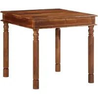 vidaXL Esstisch 80x80x77 cm Massivholz Akazie