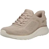 SKECHERS Sneakers 117497-NTGD in Natural/Gold Textile color size 36