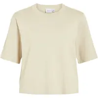 Vila Kurzarmpullover "VIMALU O-NECK 2/4 KNIT TOP-NOOS"