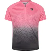Ziener Radtrikot "NESTEL-Z", Kinder, Gr. 176, pink (schwarz.strawberry sorbet), Obermaterial: 100% Polyester, Trikots Radtrikot