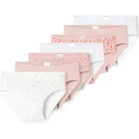 Schiesser Mädchen Slips, 7er Pack - Kids, 7PACK Single Jersey Slips, Unterhose, Basic