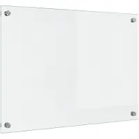 vidaXL Küchenrückwand Transparent 70 x 50 cm Gehärtetes Glas