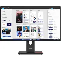 Lenovo ThinkVision T32UD-40 Monitor, 80 cm (31.5"), 3840 x 2160 Pixel, 4K Ultra HD, LCD, 6 ms, Schwarz