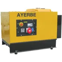 MAESTRO FERRETERO Schallgedämmter Benzingenerator 13000 W TX Drehstrom mit Elektrostart und Honda Motor