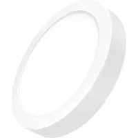 Avizar , LED Lichtpanel rund 6W 83x83mm ultraflach, Weiß