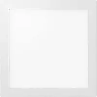 Avizar , LED Einbaupanel 6W 6500K 200lm quadratisch 11,7x11,7cm, Weiß