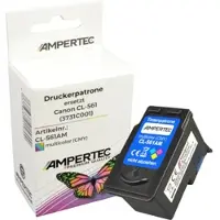 Ampertec Kompatible Tinte ersetzt Canon CL-561 CMY