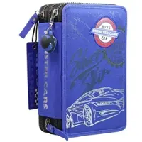 Disney Federtasche 3-Fach Monster Cars, sortiert