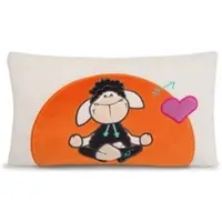 Nici Jolly Mäh Plüschkissen Schaf Jolly Kasi rechteckig, 43 x 25 cm