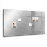 Tulup Glasmagnettafel Metallwand 120x60 cm Glastafel Magnetisch Beschreibbar Schwarzer Marker Magnettafel Für Organisation