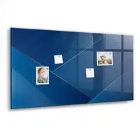 Tulup Glasmagnettafel Dekorative Abstraktion 120x60 cm Glastafel Magnetisch Beschreibbar Weißer Marker Magnettafel Für Organisation