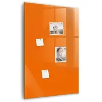 Tulup MAGNETTAFEL 60x90 Orange schwarzer Marker