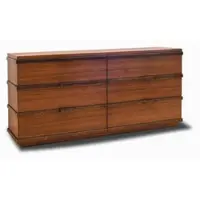 Casa Padrino Luxus Schlafzimmer Kommode mit 6 Schubladen Braun / Bronze 180 cm