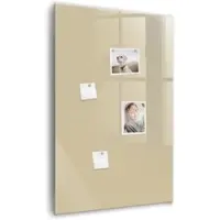 Tulup MAGNETTAFEL 60x90 Beige schwarzer Marker