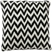 Casa Padrino Luxus Zierkissen Schwarz / Beige 75 x H. 75 cm - Designer Kollektion