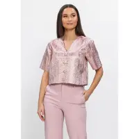 Freebird Damen Blazers F-wv-jaquard-fantasy-26-1 - Roze - Größe XL