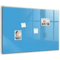 Tulup MAGNETTAFEL 100x70 Blau schwarzer Marker