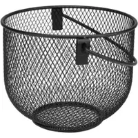 Justinus LifeStyle Obstkorb rund 21 cm schwarz matt