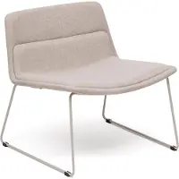 Natur24 Sessel Zahara 74 x 68 x 69 cm Metall Eukalyptus Gewebe Rosa