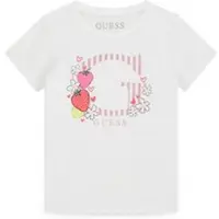 GUESS T-Shirt K6GI00 K6YW4 Weiß Regular Fit