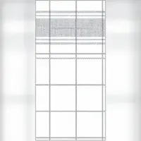 Mank Besteckservietten Airlaid Nadeem in Grau, 40 x 40 cm, 75 Stück - Bestecktaschen Streifen Linien