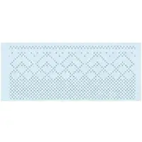 Mank Serviette in Hellblau aus Tissue 3-lagig, 40 x 40 cm, 1/8 Falz, 100 Stück
